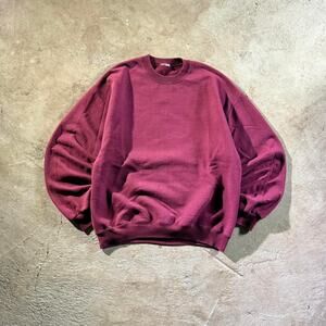 Vintage VTG 90’s Burgundy Red Crewneck Sweatshirt